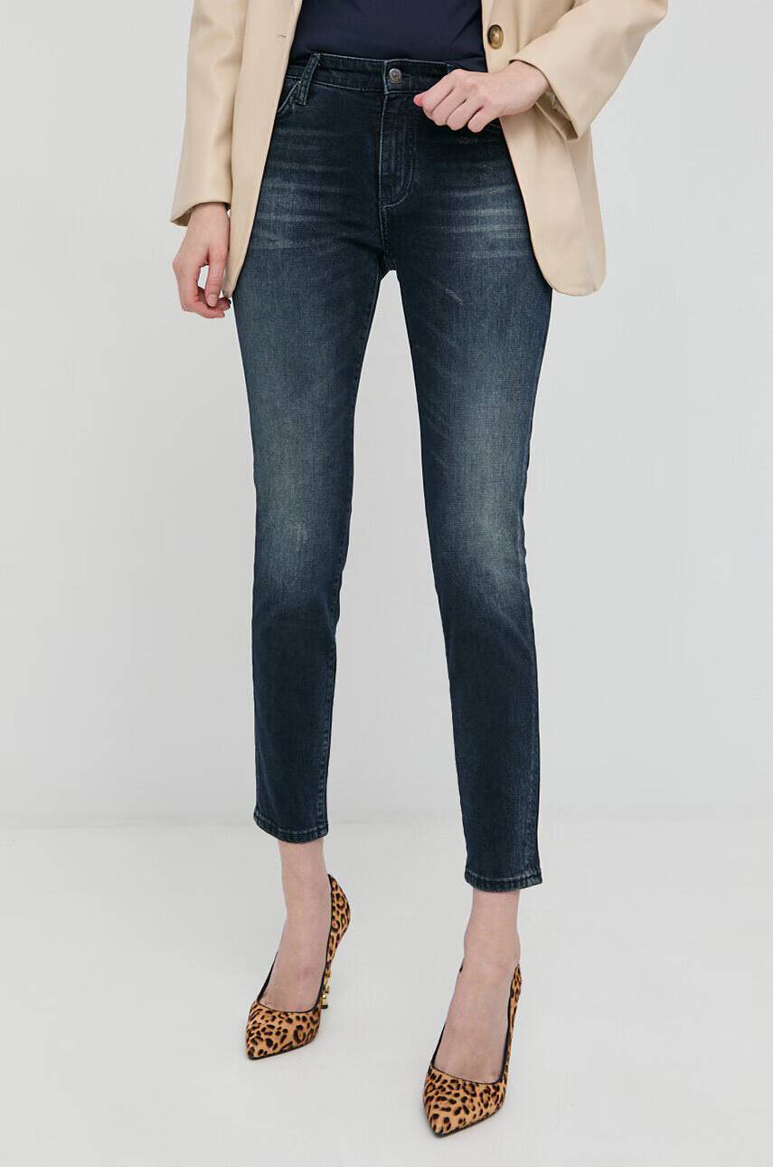 Armani Exchange Дънки в с висока талия - Pepit.bg