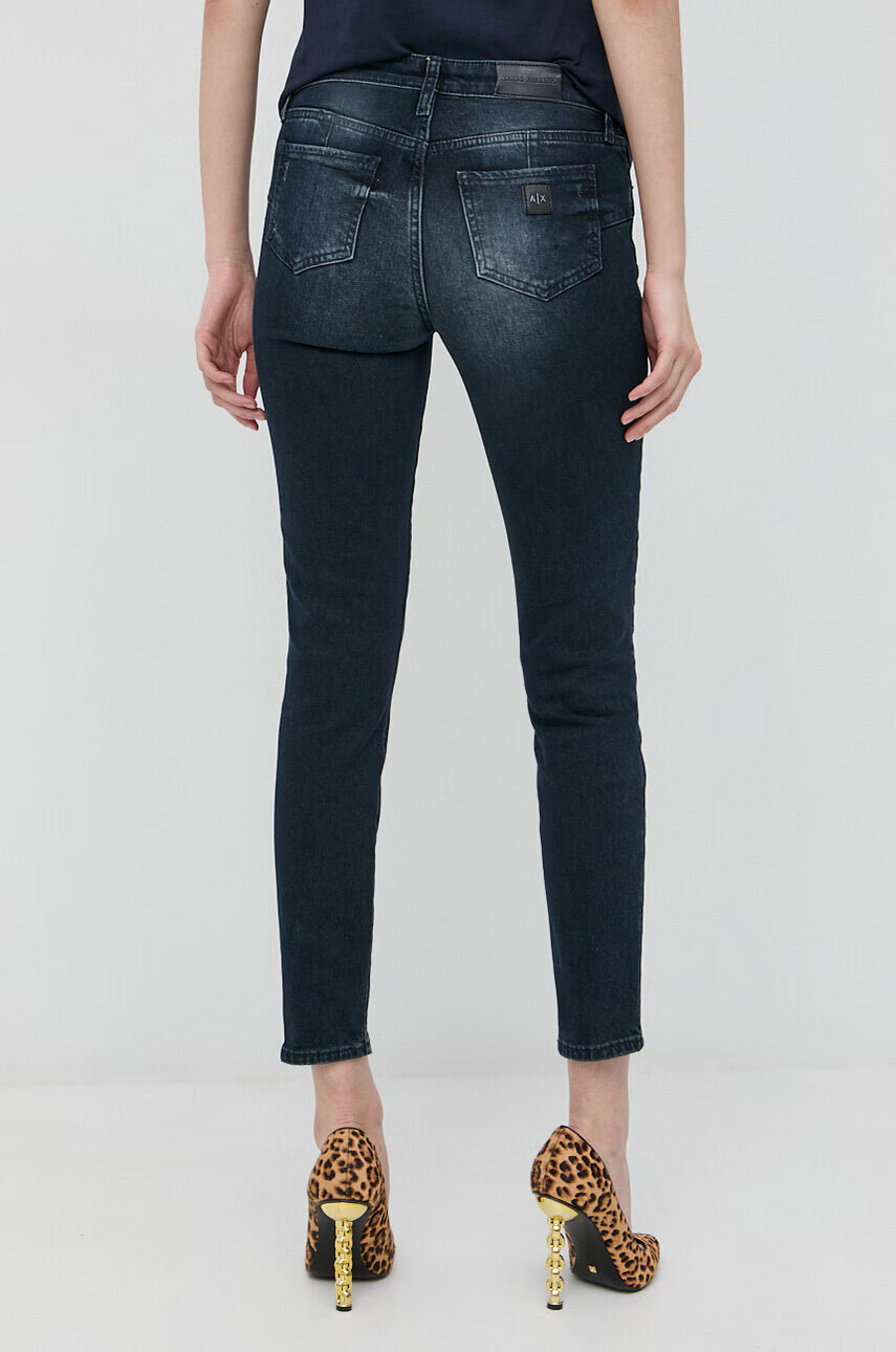 Armani Exchange Дънки в с висока талия - Pepit.bg