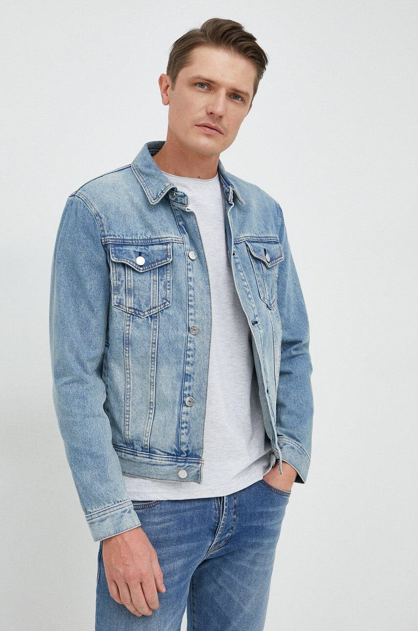 Armani Exchange Дънково яке с преходна изолация - Pepit.bg