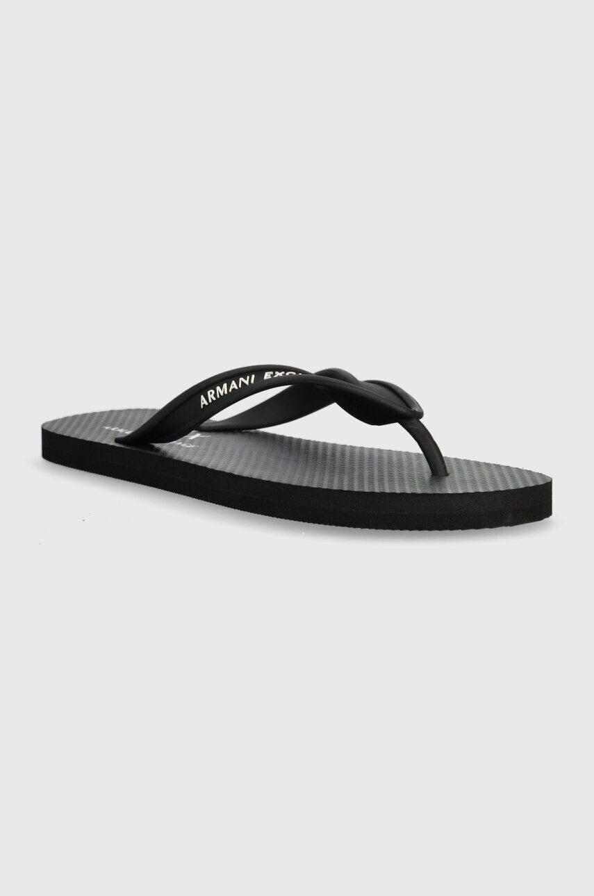 Armani Exchange Джапанки в черно XUQ002.XV676.00002 - Pepit.bg