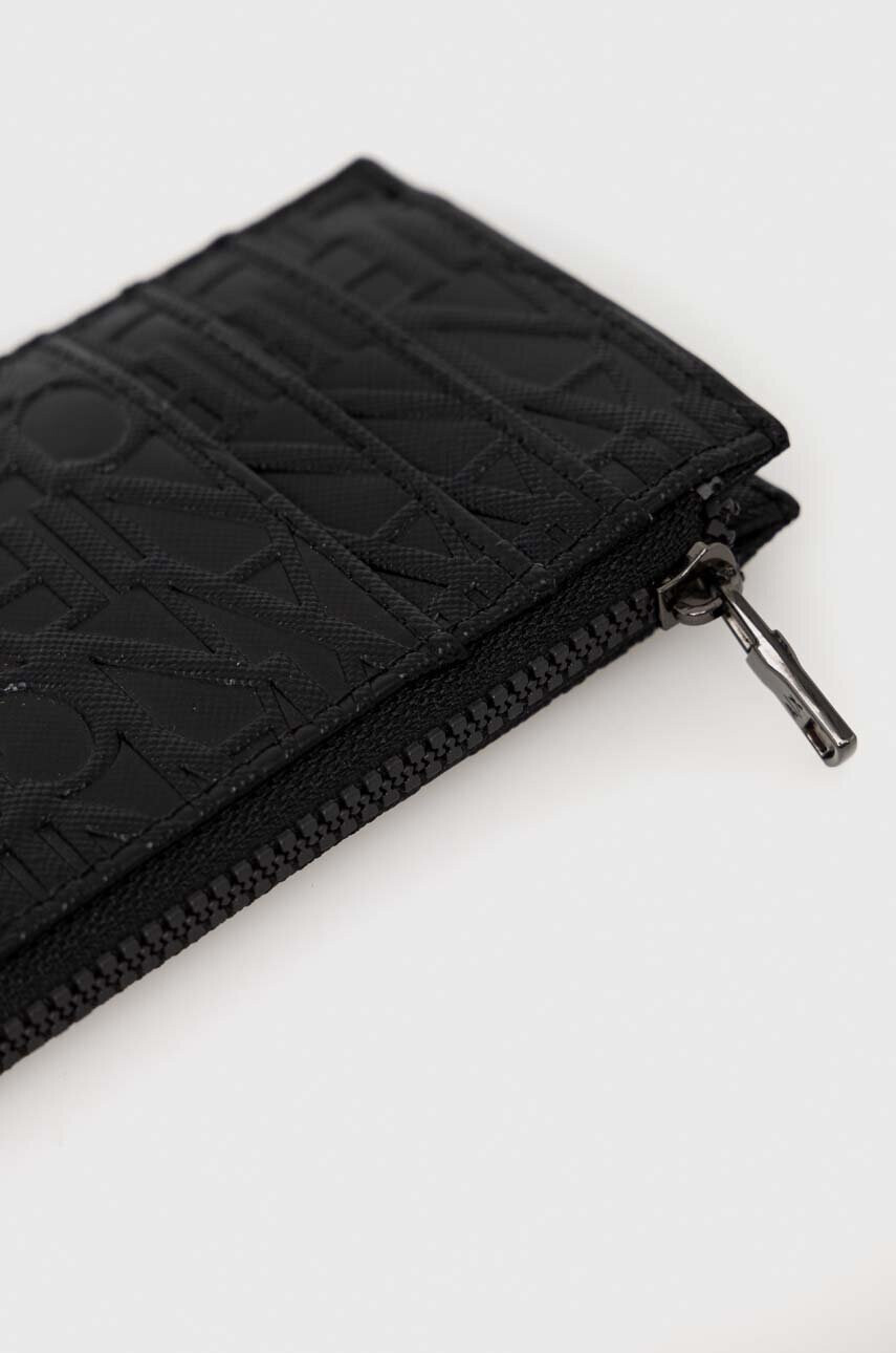 Armani Exchange Калъф за карти в черно - Pepit.bg