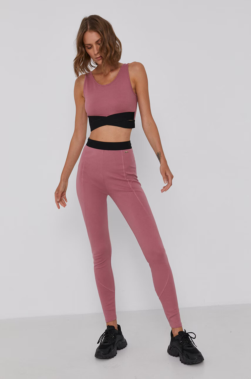 Armani Exchange Клин в черно с апликация - Pepit.bg