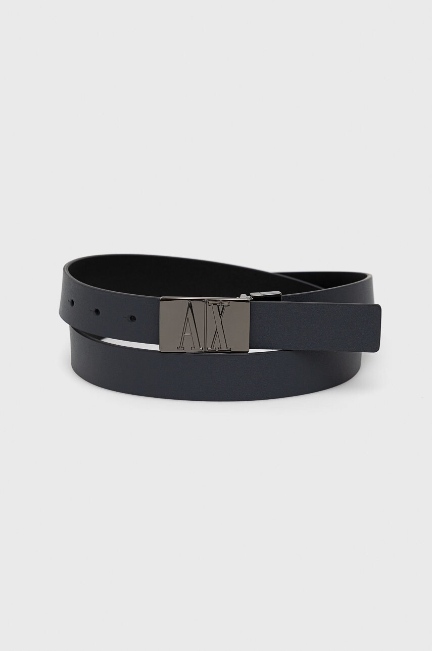 Armani Exchange Кожен колан с две лица - Pepit.bg