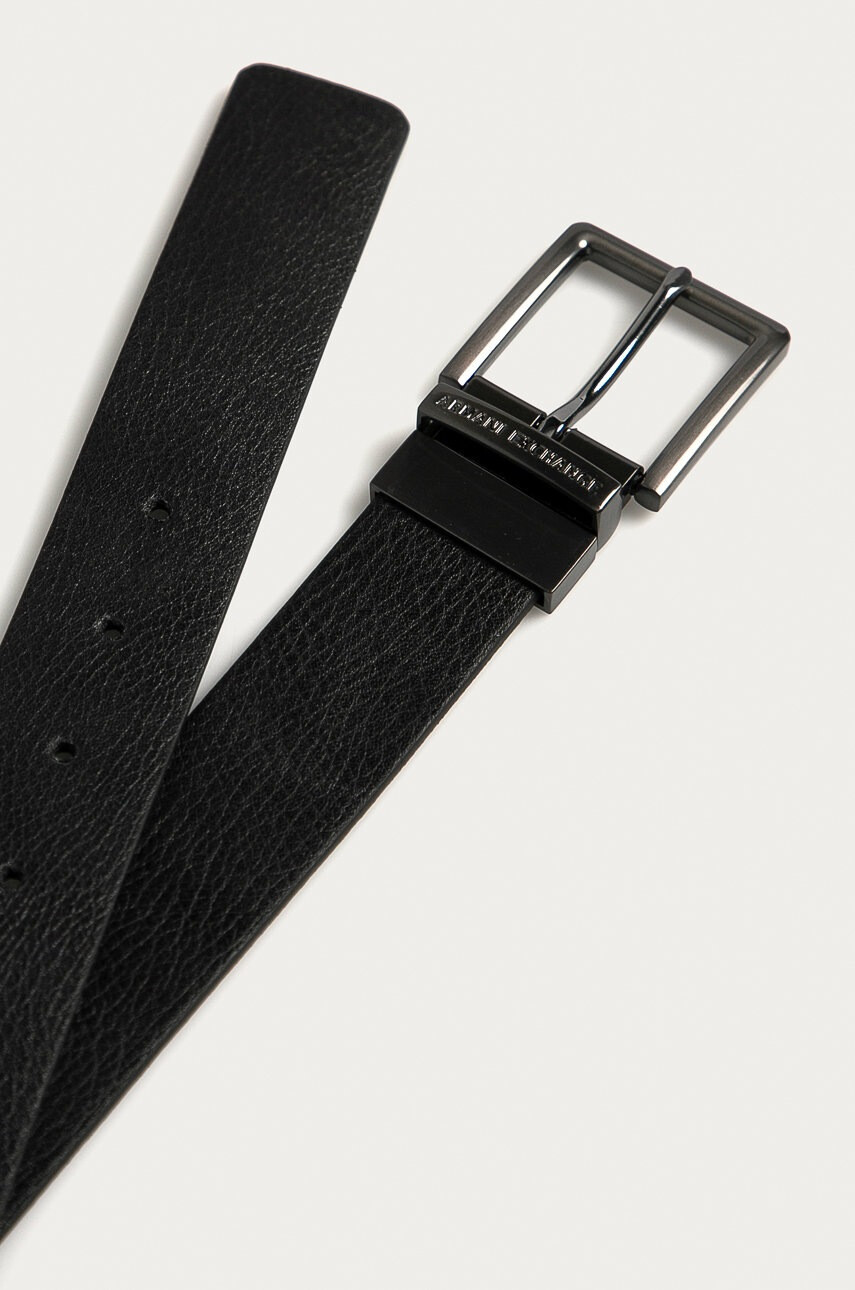 Armani Exchange Кожен колан с две лица - Pepit.bg