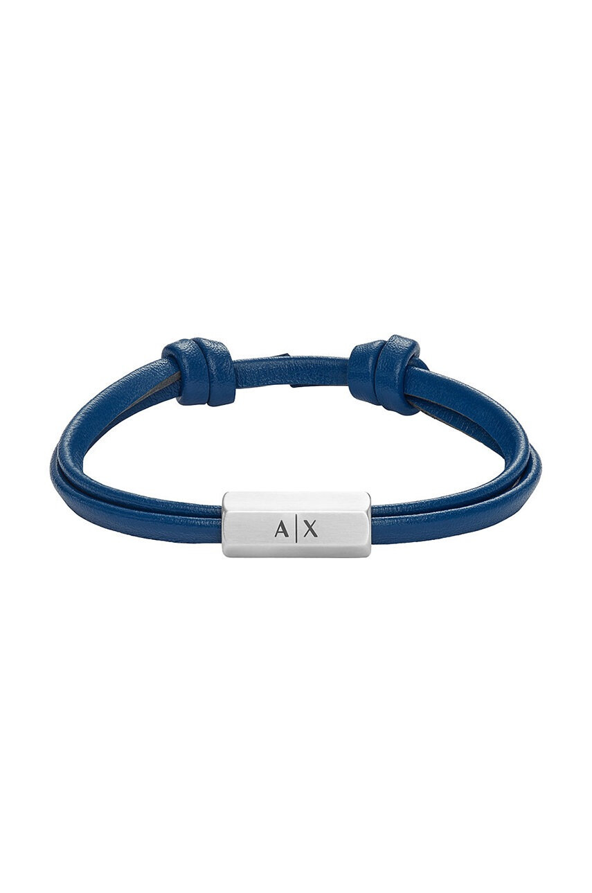 Armani Exchange Кожена гривна - Pepit.bg