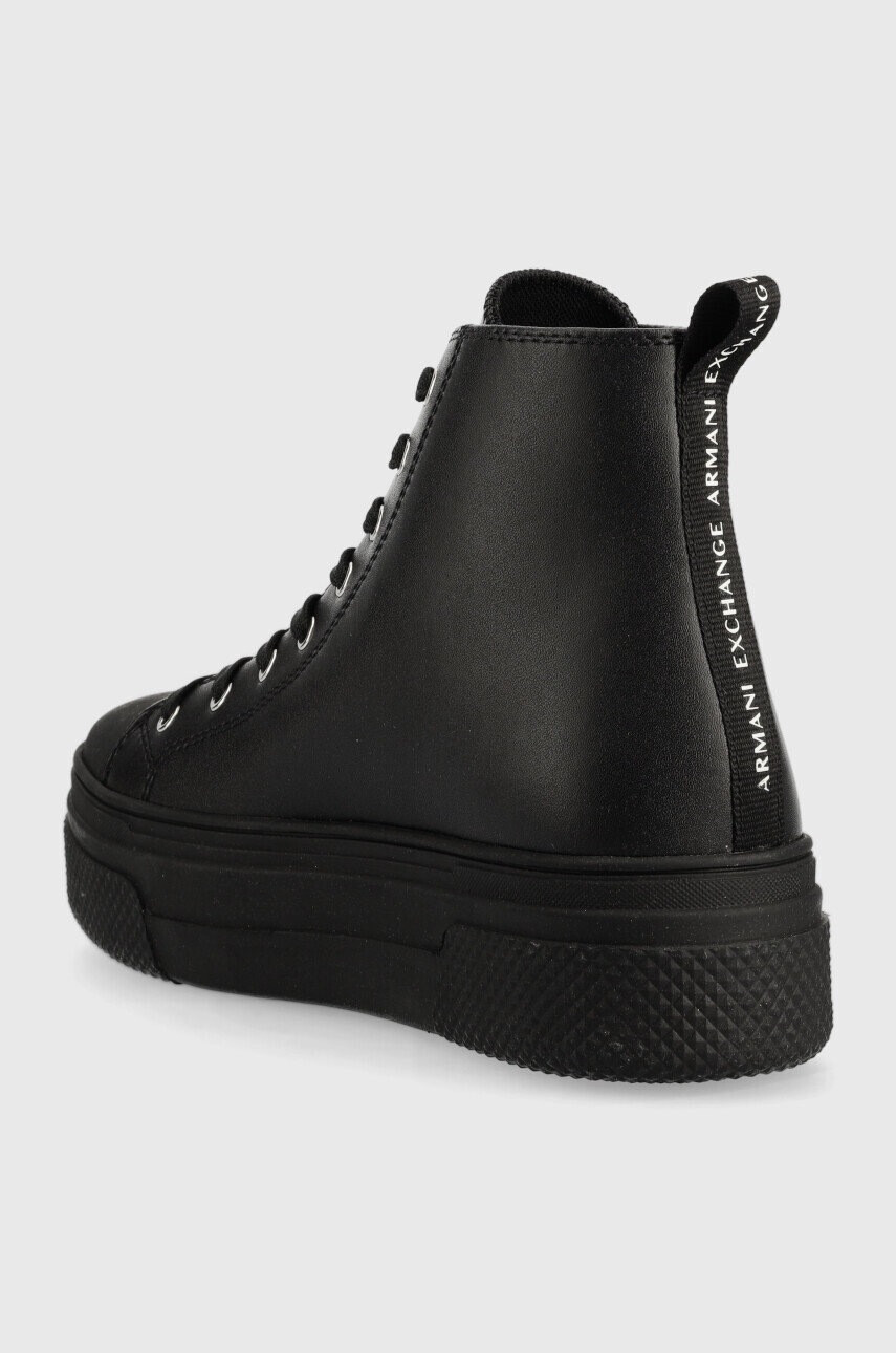 Armani Exchange Кожени кецове - Pepit.bg