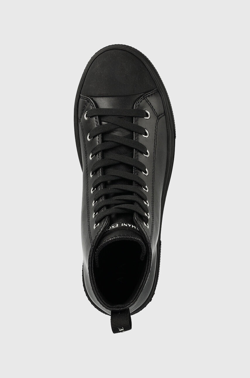 Armani Exchange Кожени кецове - Pepit.bg