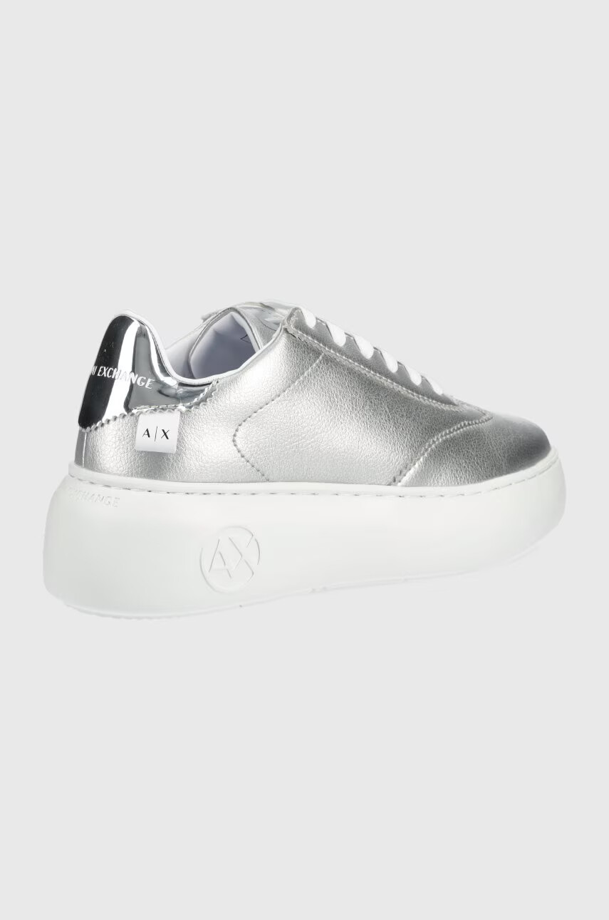 Armani Exchange Кожени маратонки в черно XDX104 XV580 S038 - Pepit.bg