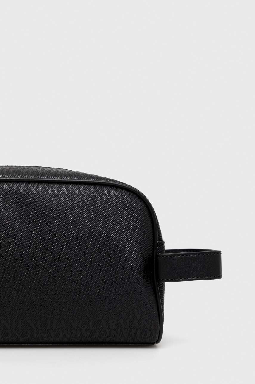 Armani Exchange Козметична чанта в черно - Pepit.bg