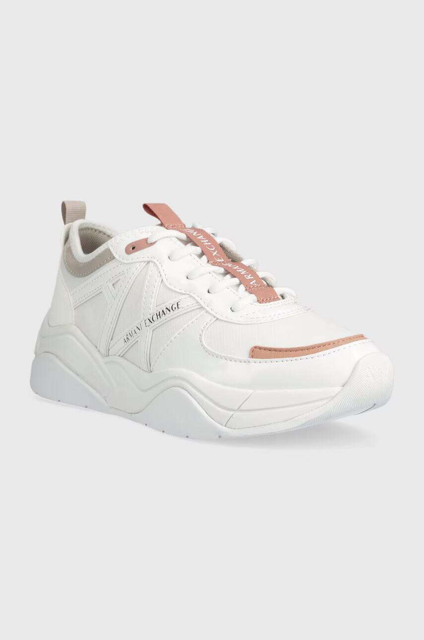 Armani Exchange Маратонки в бяло XDX039.XV311.K643 - Pepit.bg