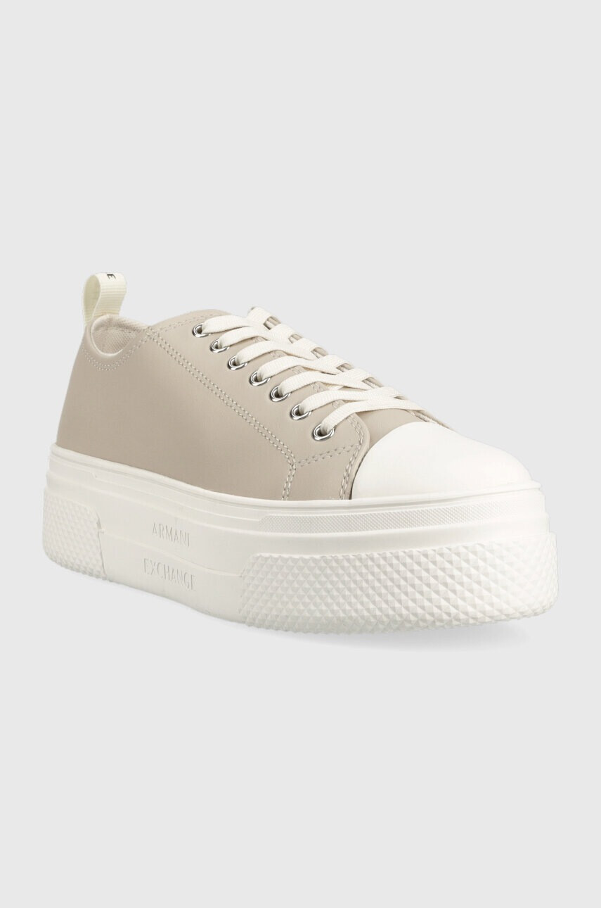 Armani Exchange Ниски кецове в бежово XDX095.XV571.00558 - Pepit.bg