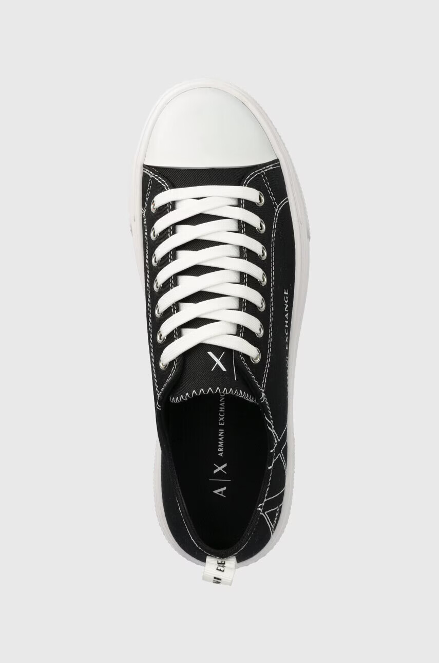 Armani Exchange Ниски кецове в черно XDX115.XV695.S526 - Pepit.bg