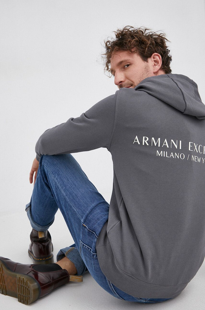 Armani Exchange Памучен суичър - Pepit.bg