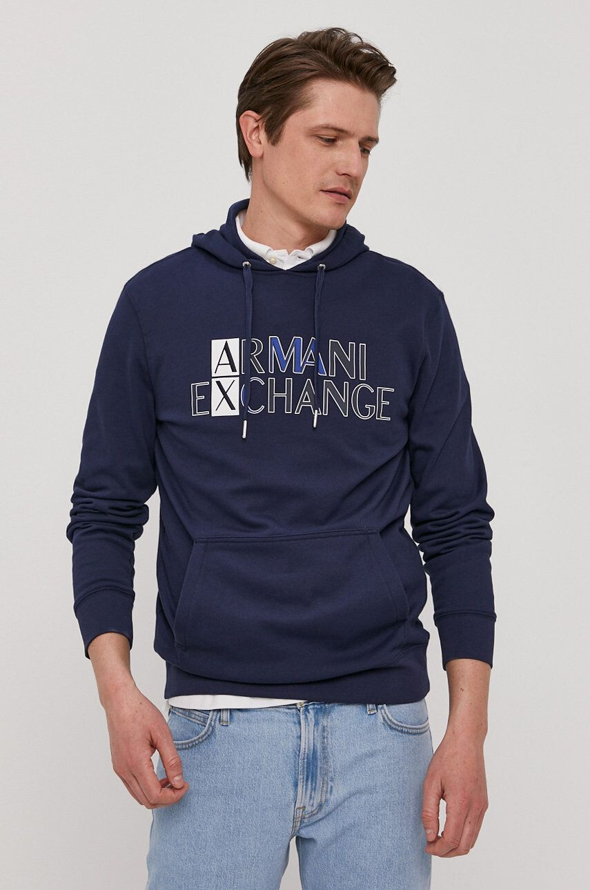 Armani Exchange Памучен суичър - Pepit.bg