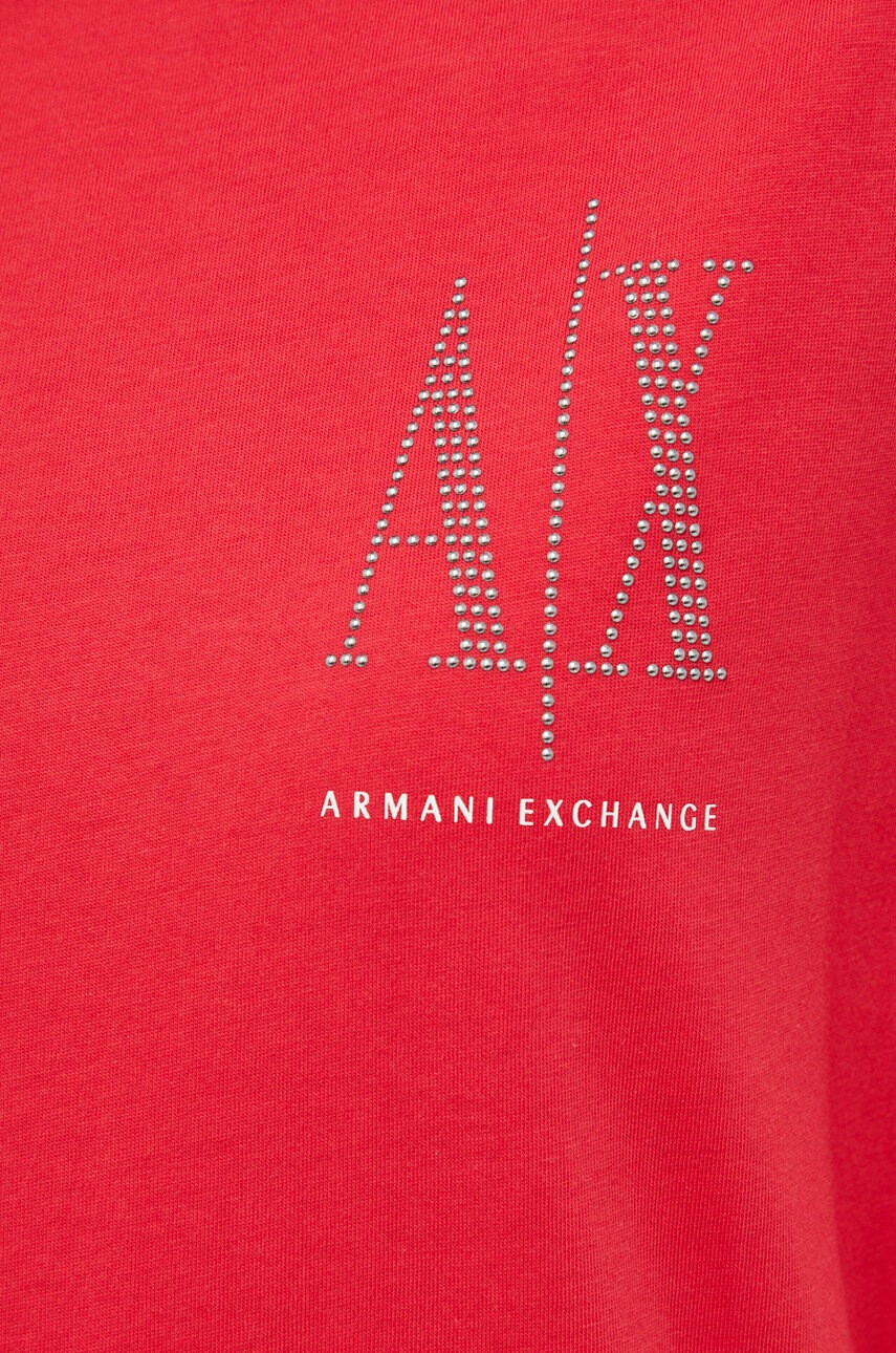 Armani Exchange Памучна рокля - Pepit.bg