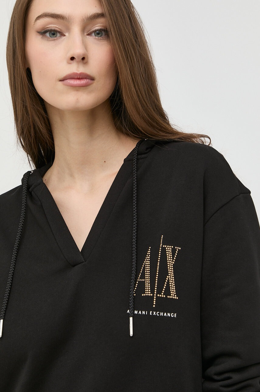 Armani Exchange Памучна рокля - Pepit.bg