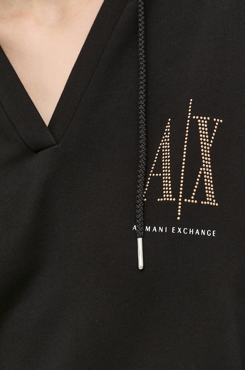 Armani Exchange Памучна рокля - Pepit.bg