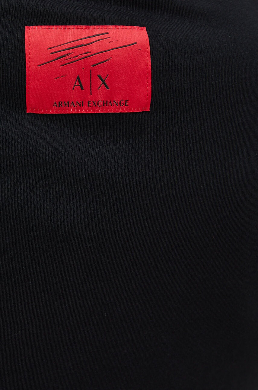 Armani Exchange Памучна рокля - Pepit.bg