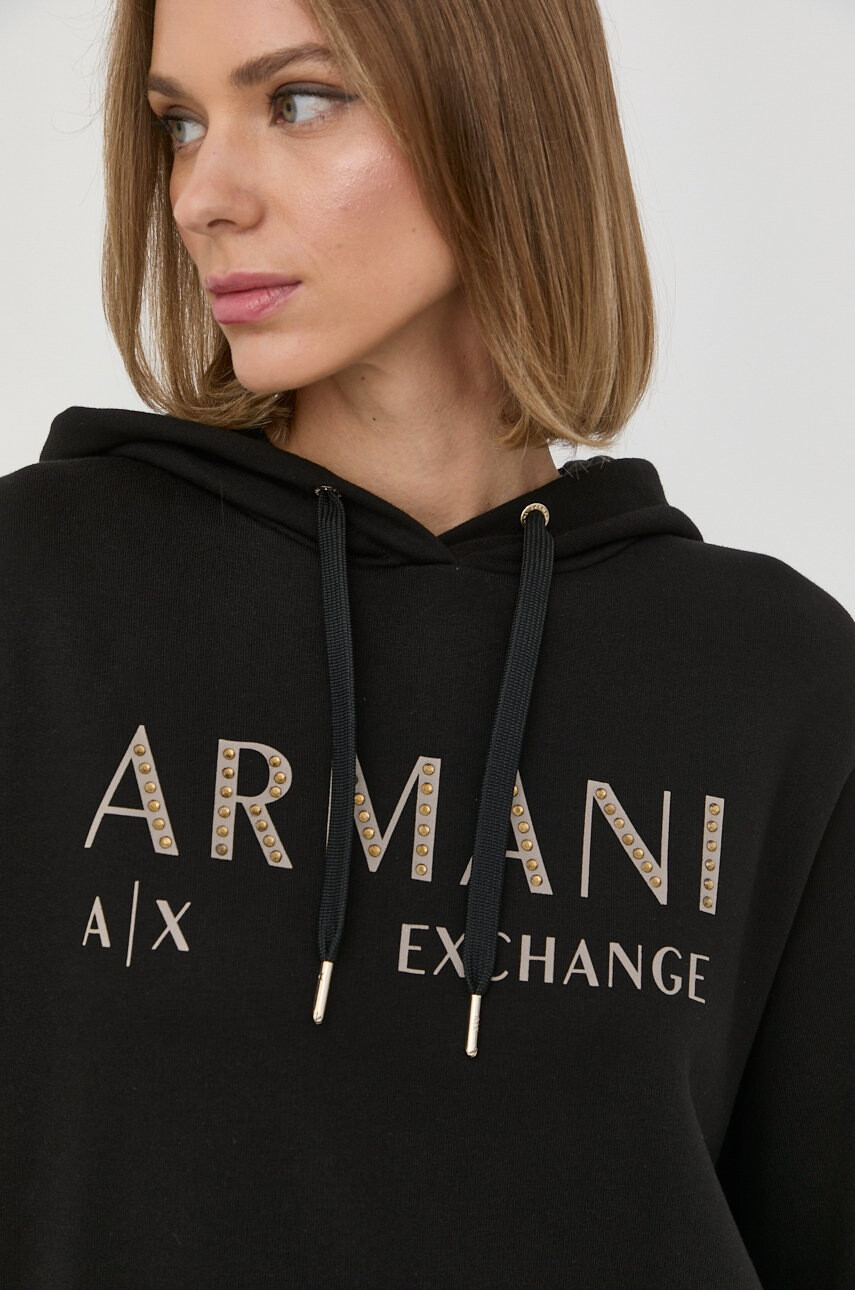 Armani Exchange Памучна рокля - Pepit.bg