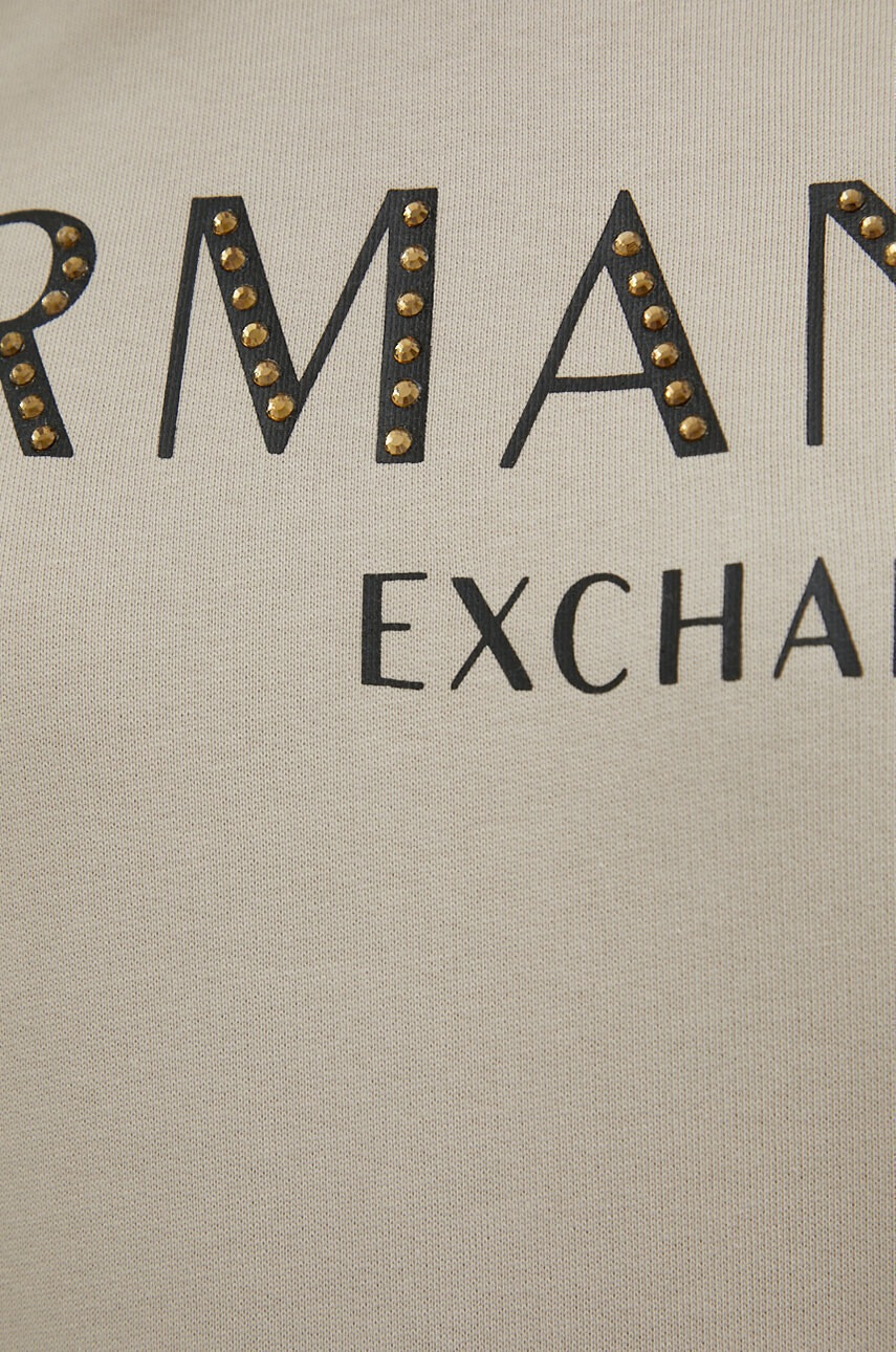 Armani Exchange Памучна рокля - Pepit.bg