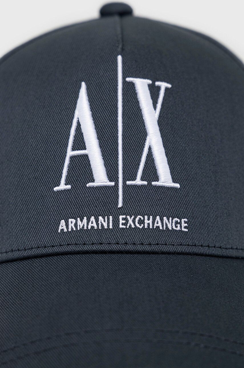 Armani Exchange Памучна шапка - Pepit.bg