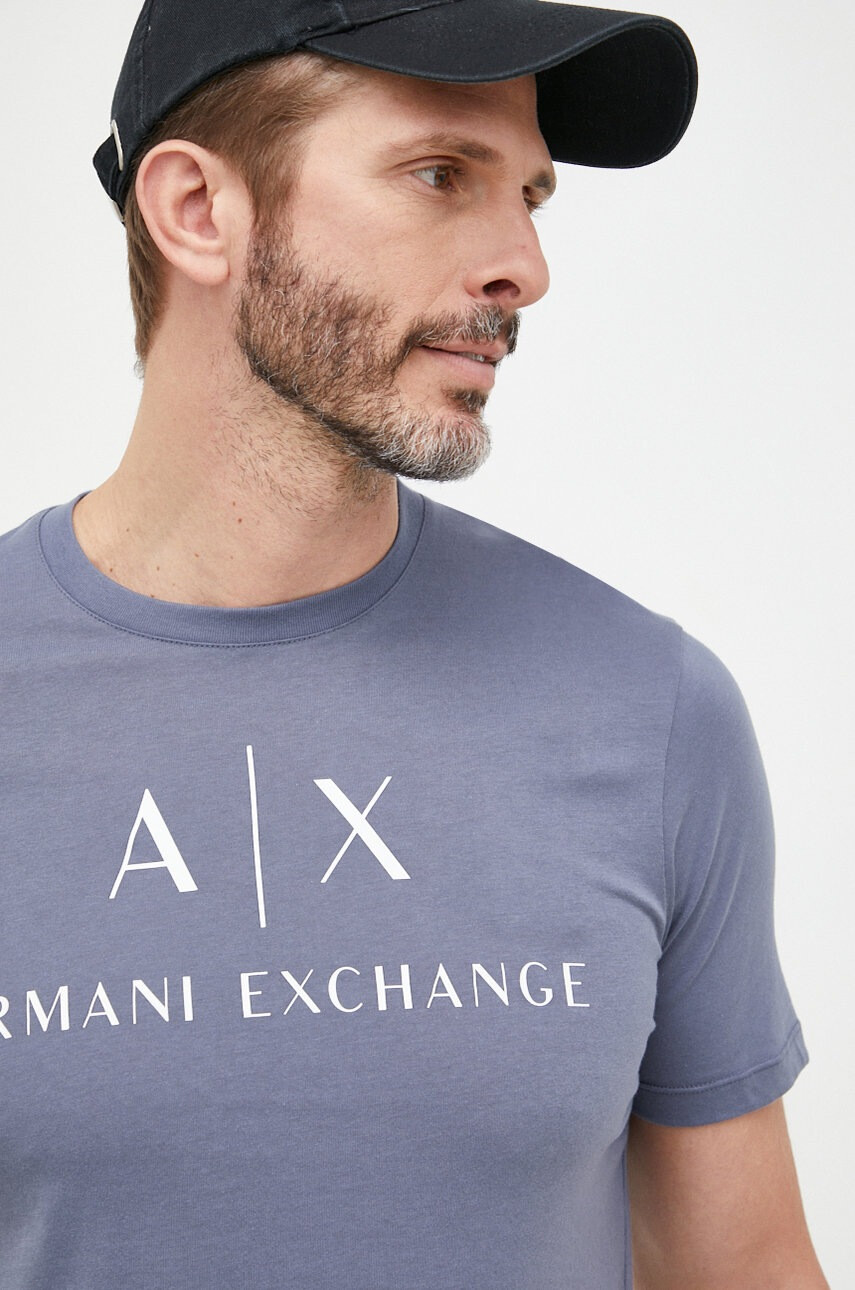 Armani Exchange Памучна тениска - Pepit.bg