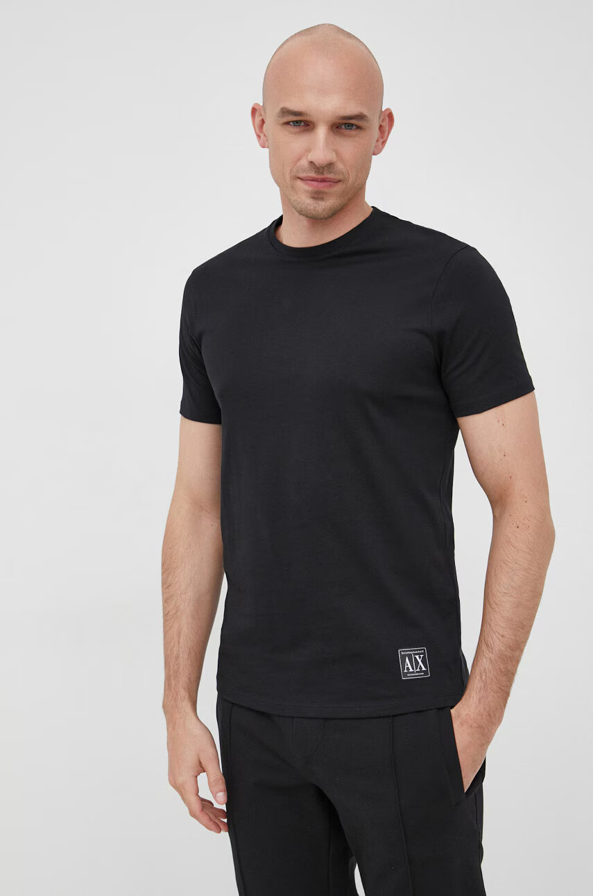 Armani Exchange Памучна тениска - Pepit.bg