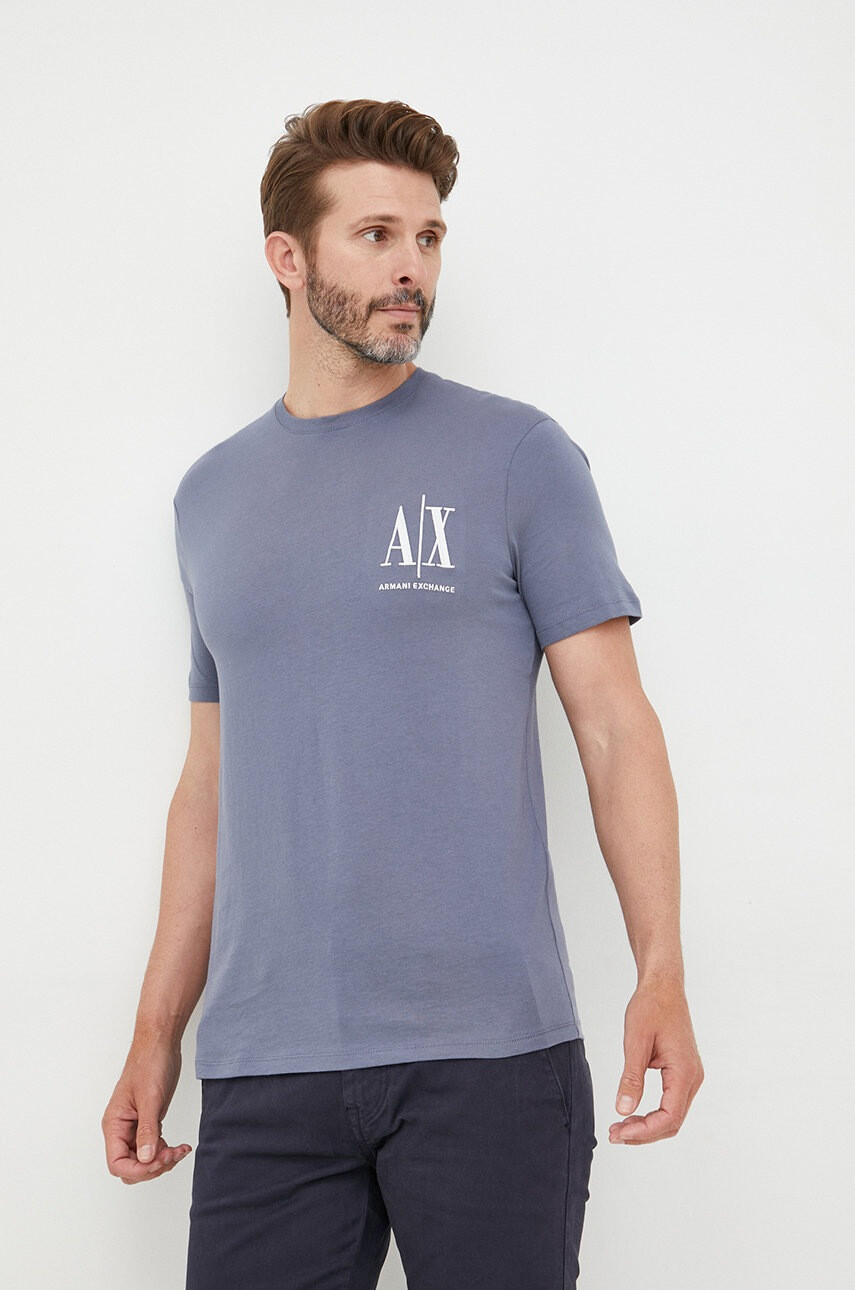 Armani Exchange Памучна тениска - Pepit.bg