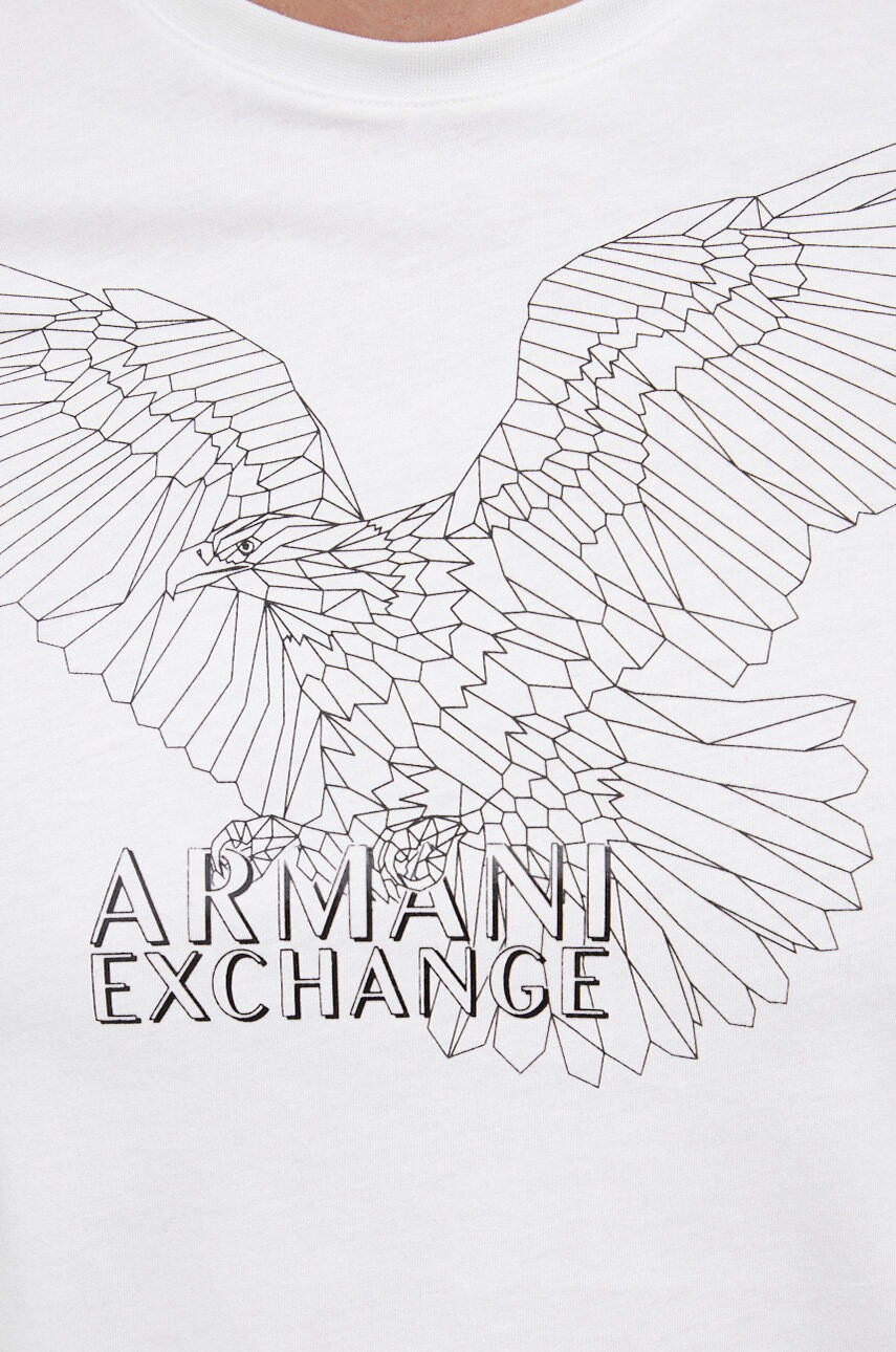 Armani Exchange Памучна тениска - Pepit.bg