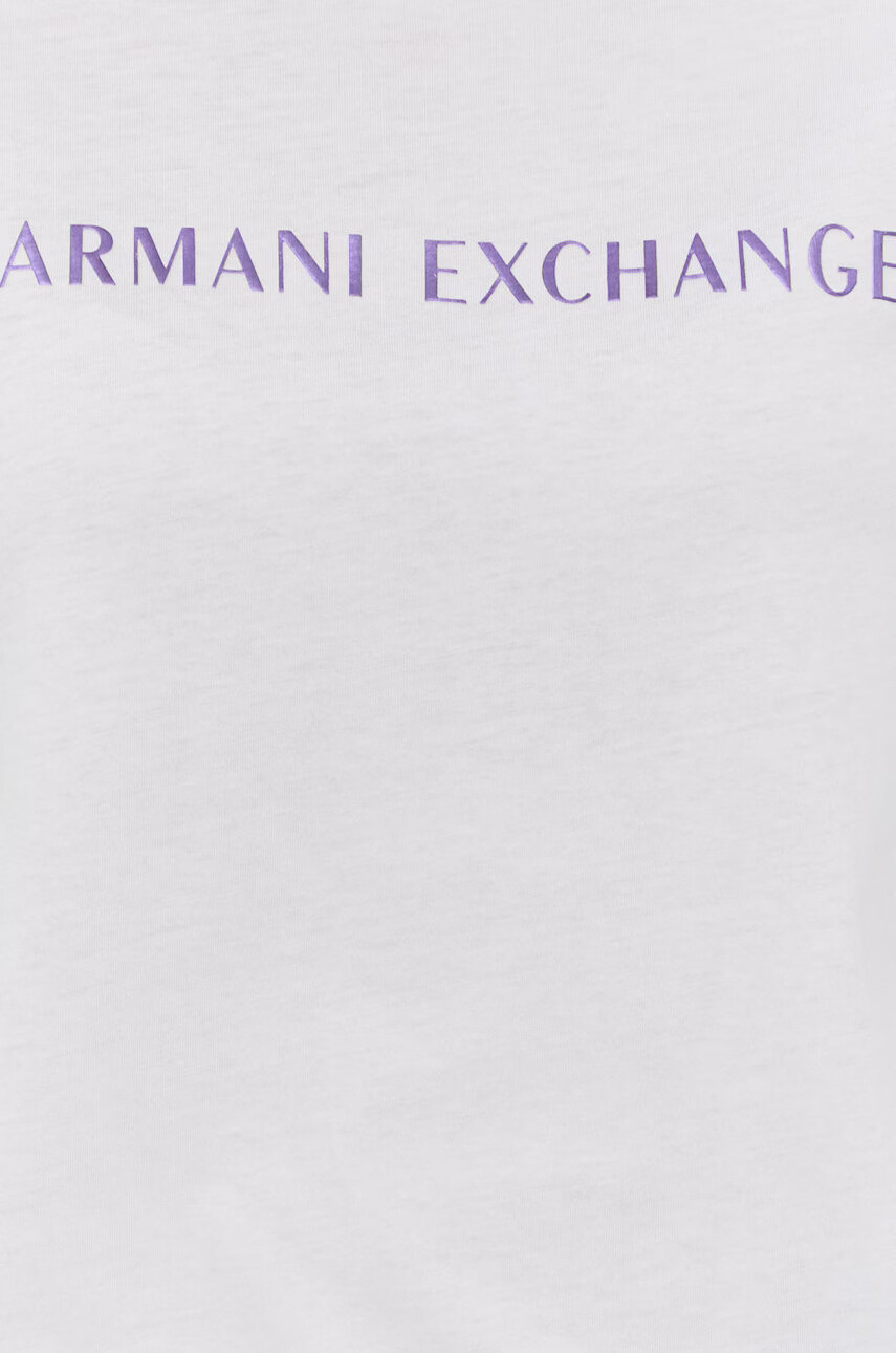 Armani Exchange Памучна тениска - Pepit.bg