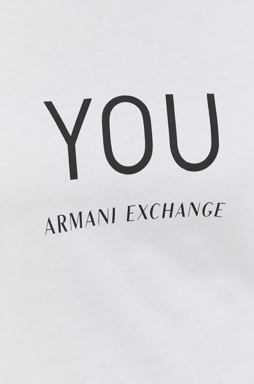 Armani Exchange Памучна тениска - Pepit.bg