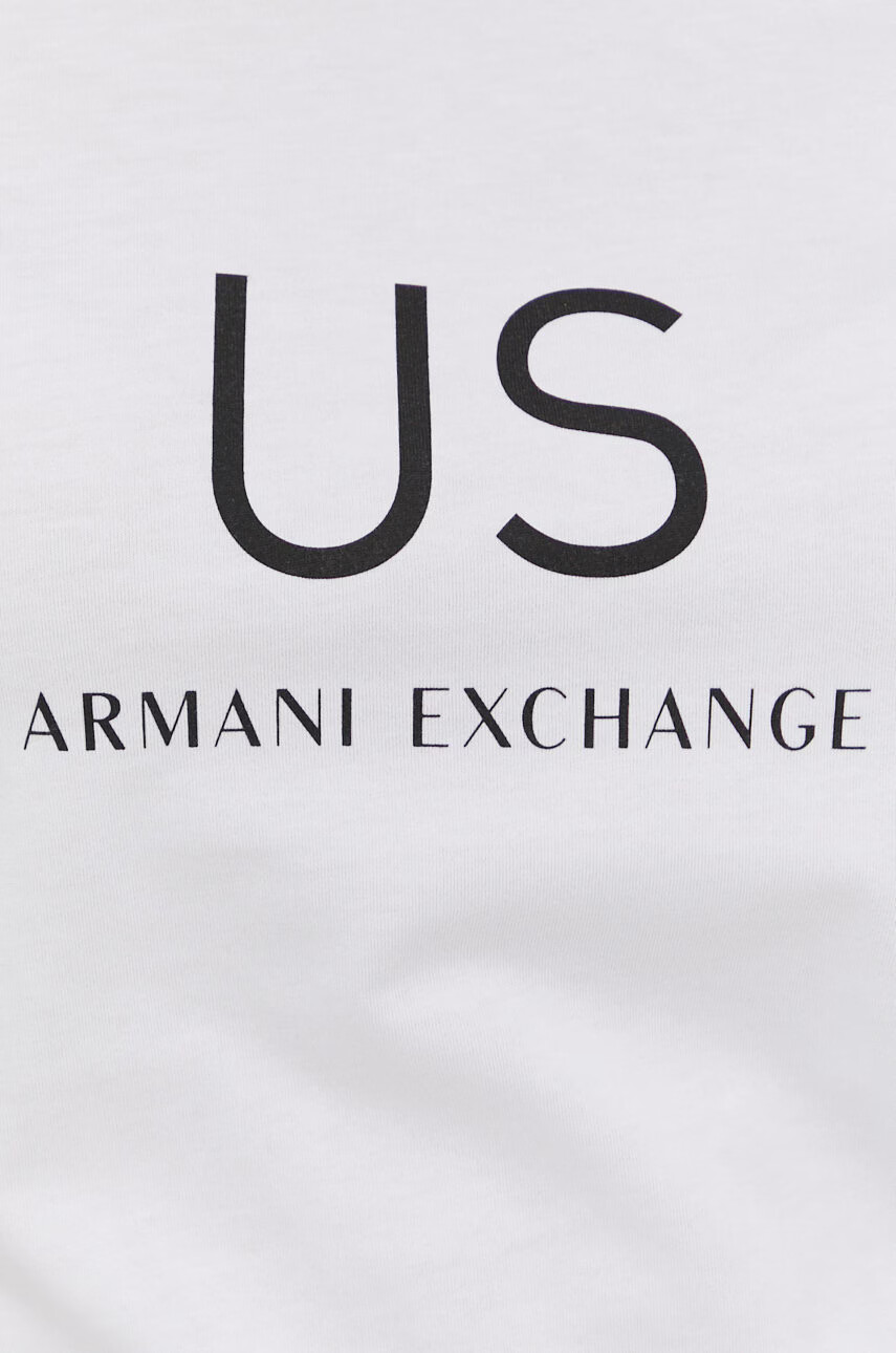 Armani Exchange Памучна тениска - Pepit.bg