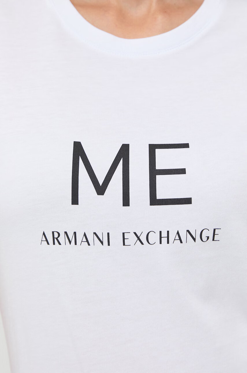 Armani Exchange Памучна тениска - Pepit.bg