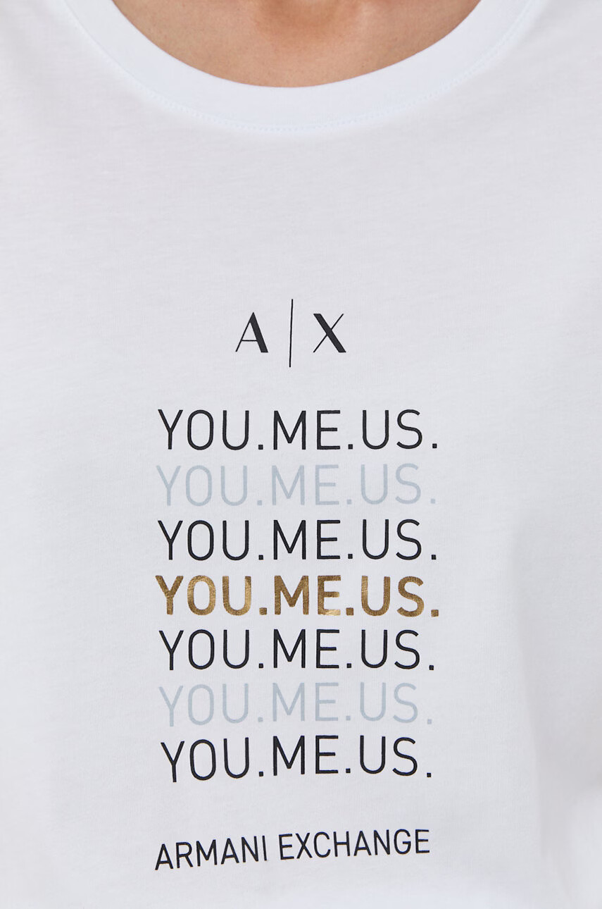 Armani Exchange Памучна тениска - Pepit.bg