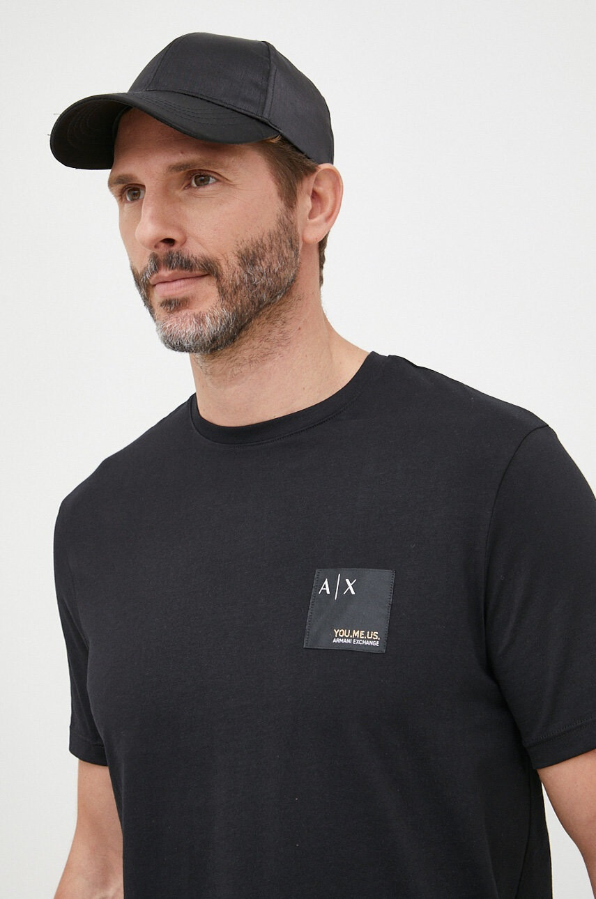 Armani Exchange Памучна тениска - Pepit.bg