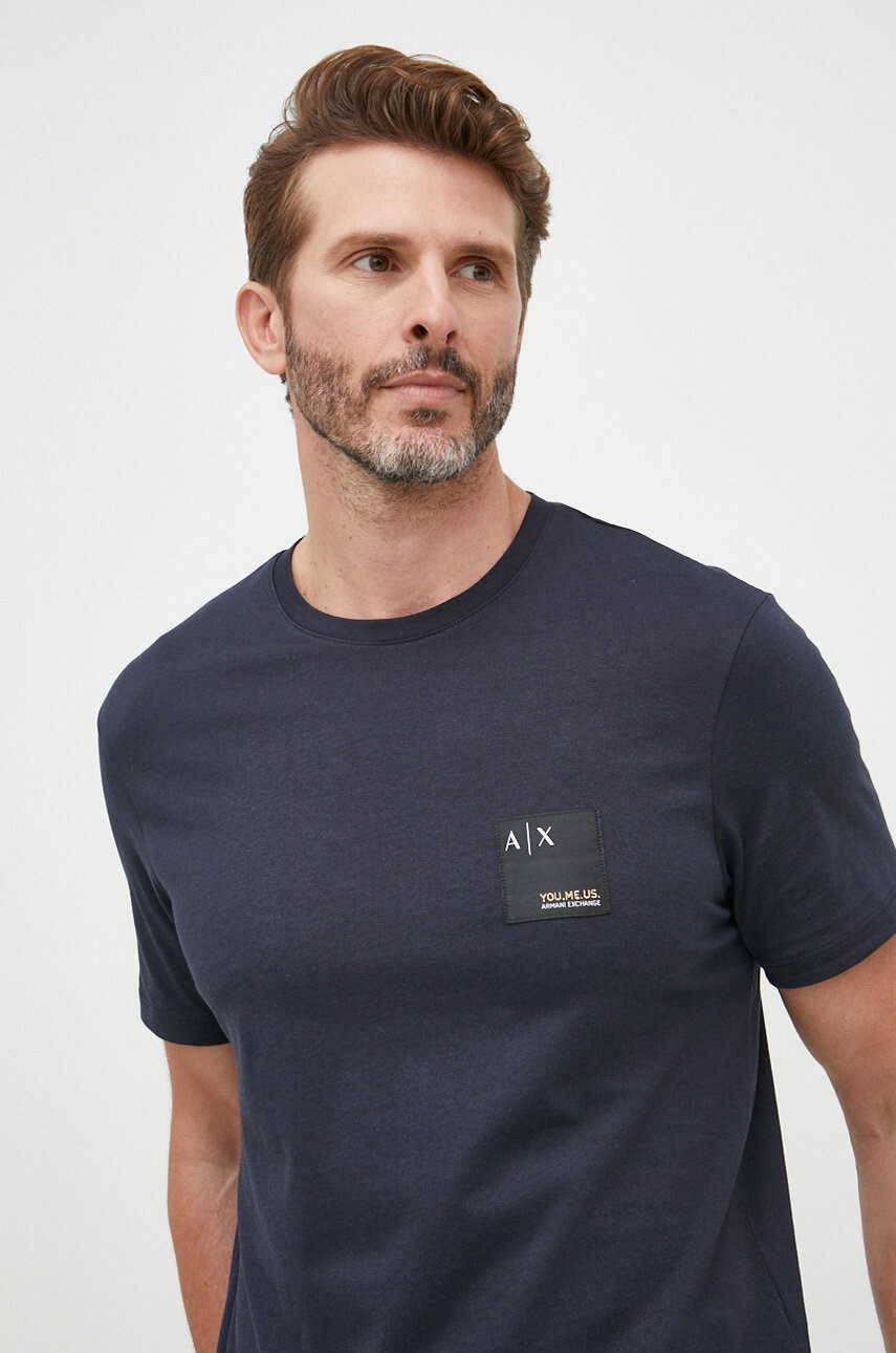 Armani Exchange Памучна тениска - Pepit.bg