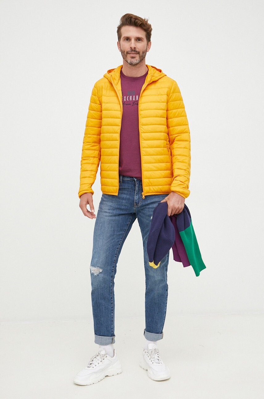 Armani Exchange Памучна тениска - Pepit.bg