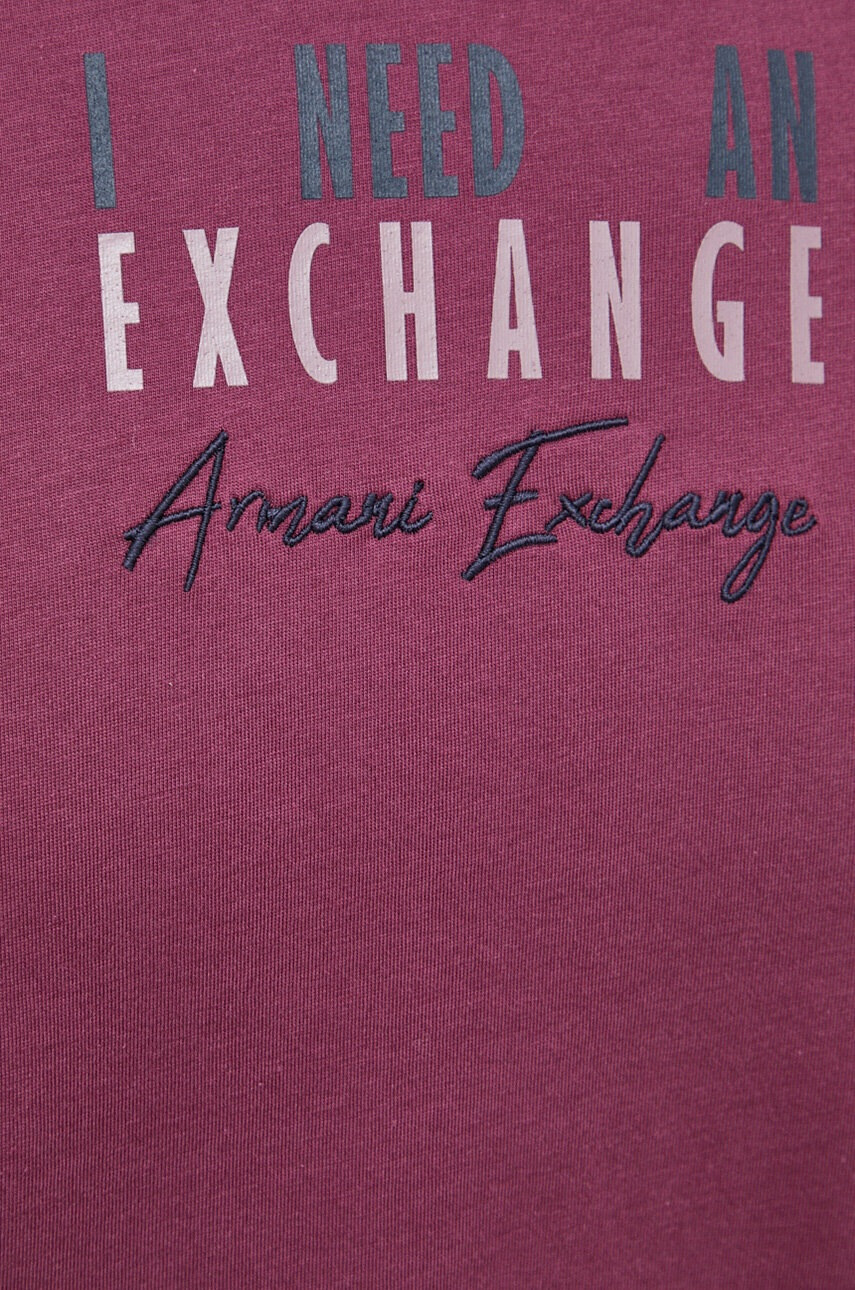 Armani Exchange Памучна тениска - Pepit.bg