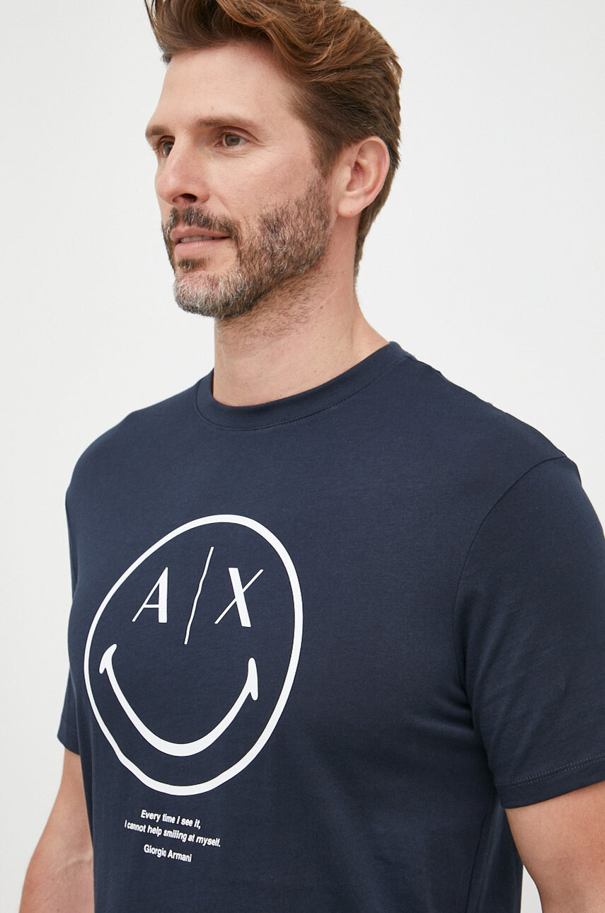Armani Exchange Памучна тениска - Pepit.bg