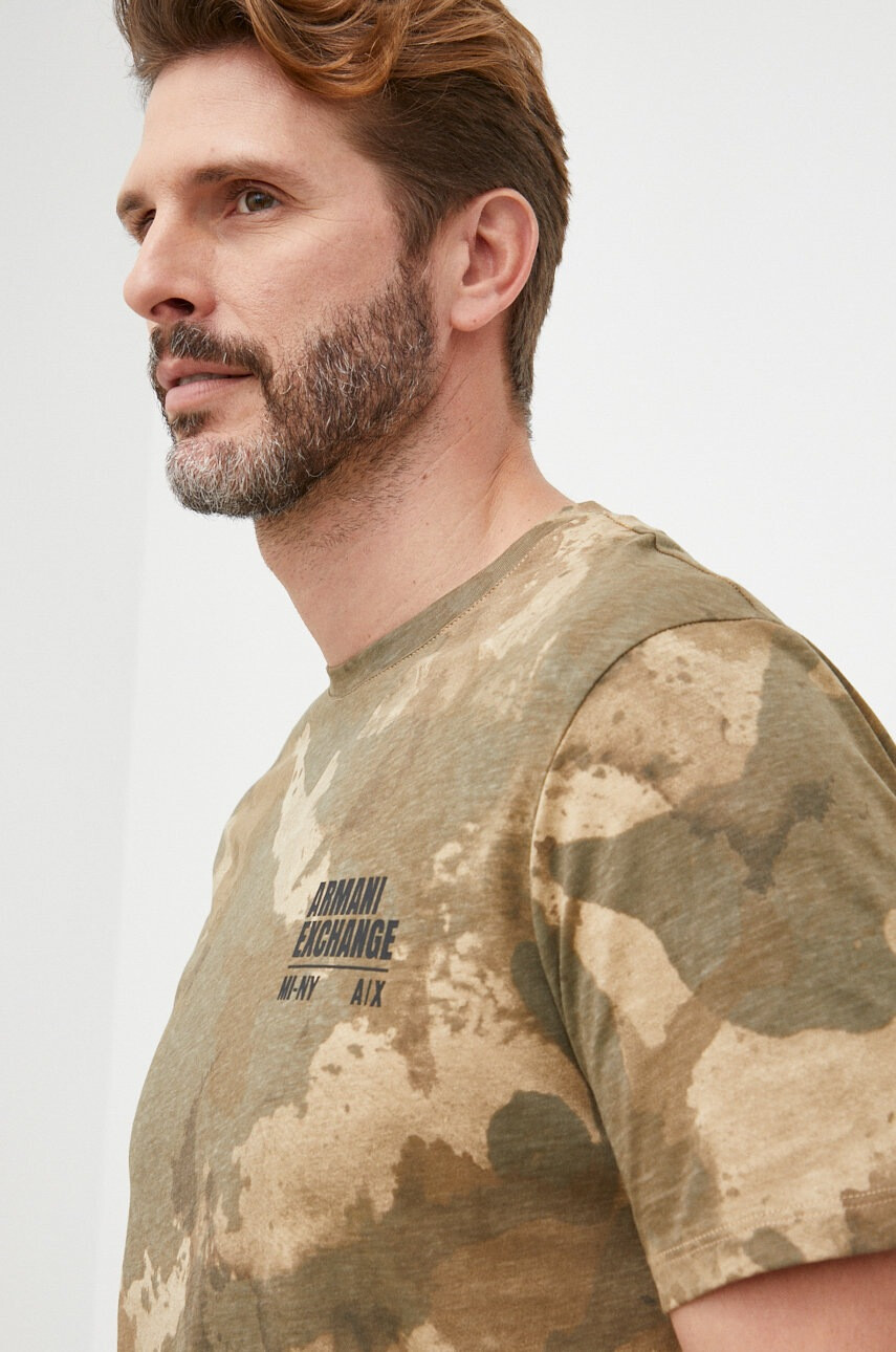 Armani Exchange Памучна тениска - Pepit.bg
