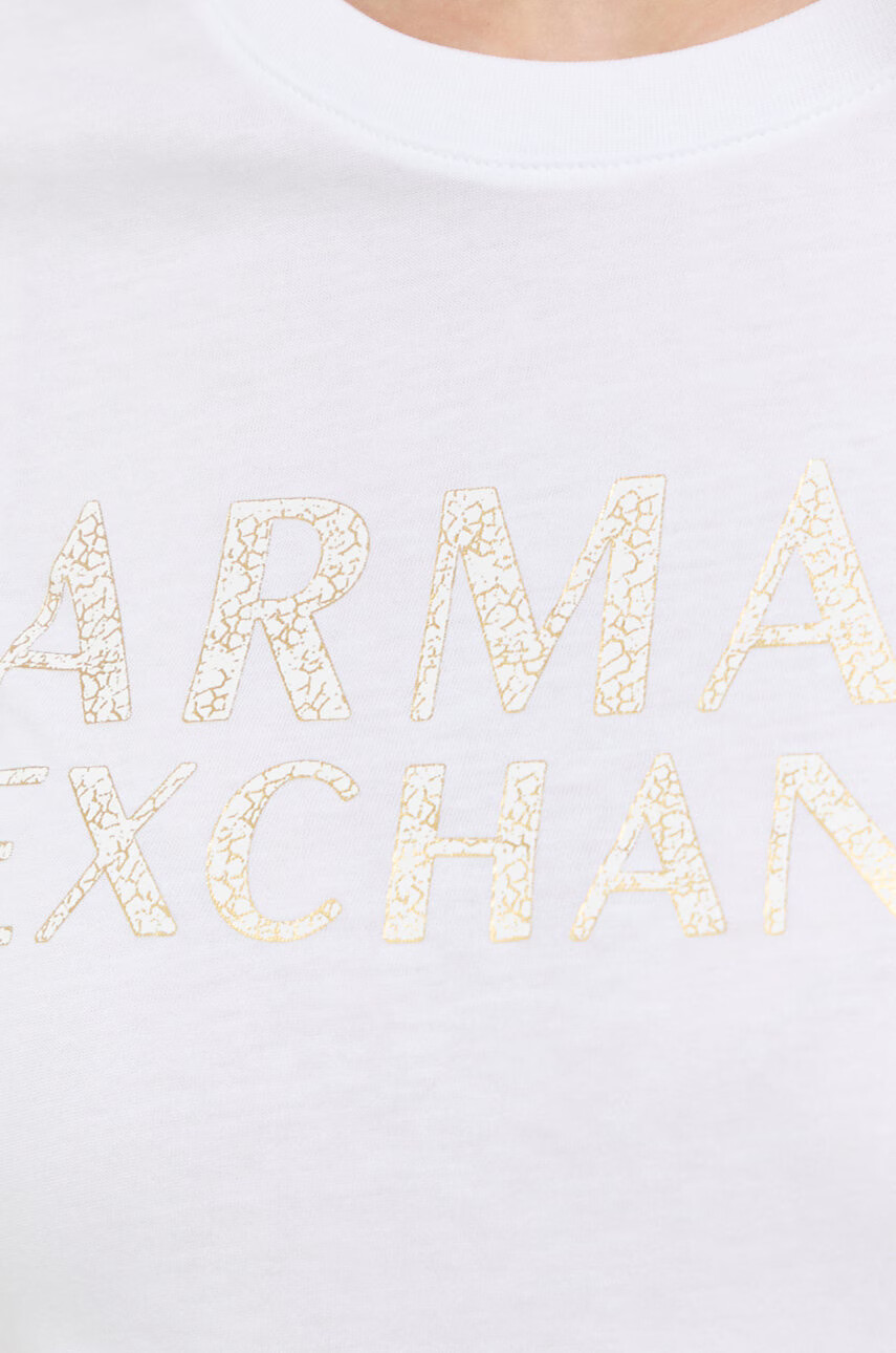 Armani Exchange Памучна тениска - Pepit.bg