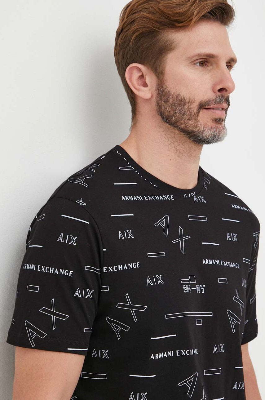 Armani Exchange Памучна тениска - Pepit.bg