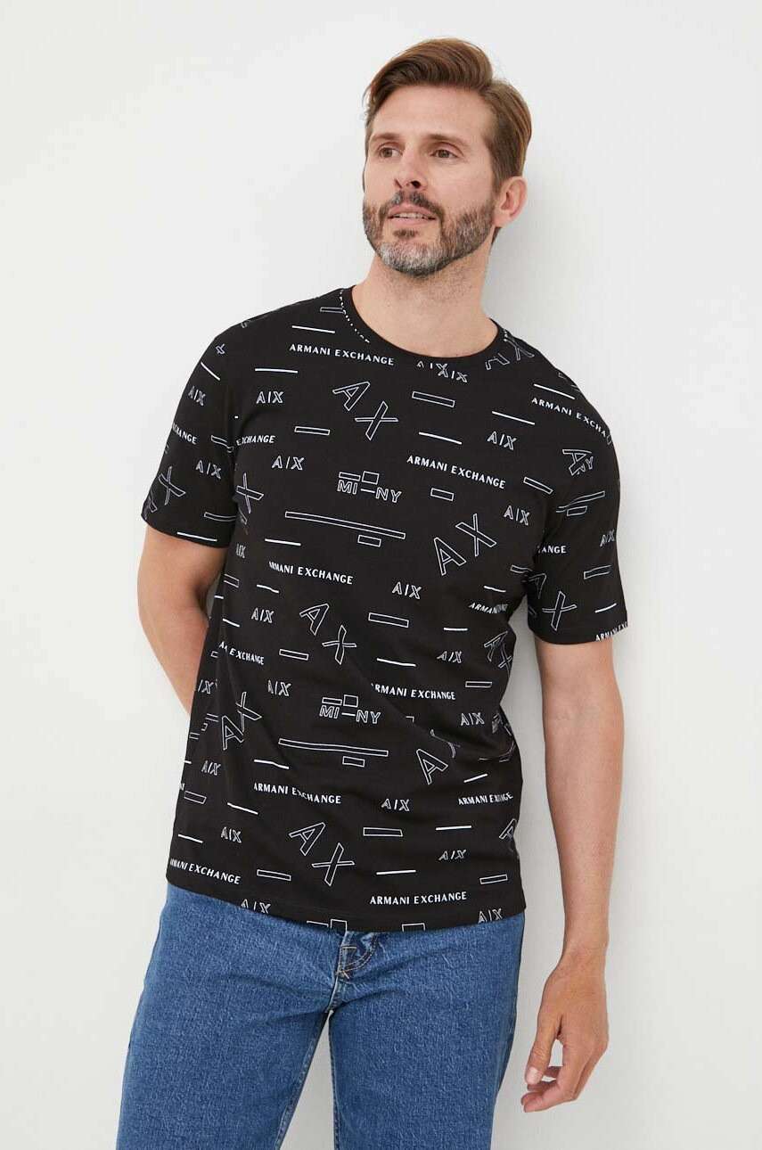 Armani Exchange Памучна тениска - Pepit.bg