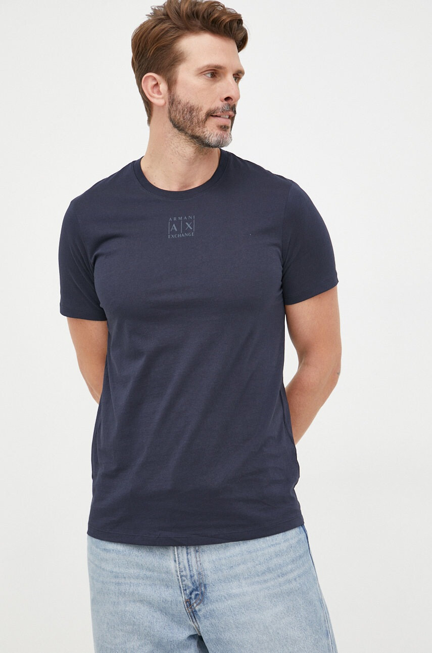 Armani Exchange Памучна тениска - Pepit.bg