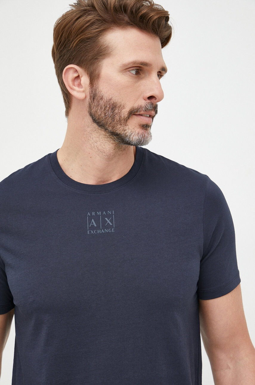 Armani Exchange Памучна тениска - Pepit.bg