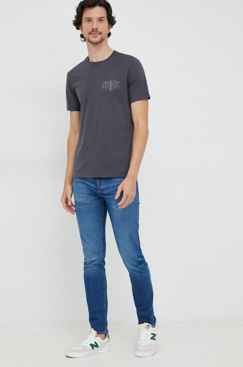 Armani Exchange Памучна тениска - Pepit.bg