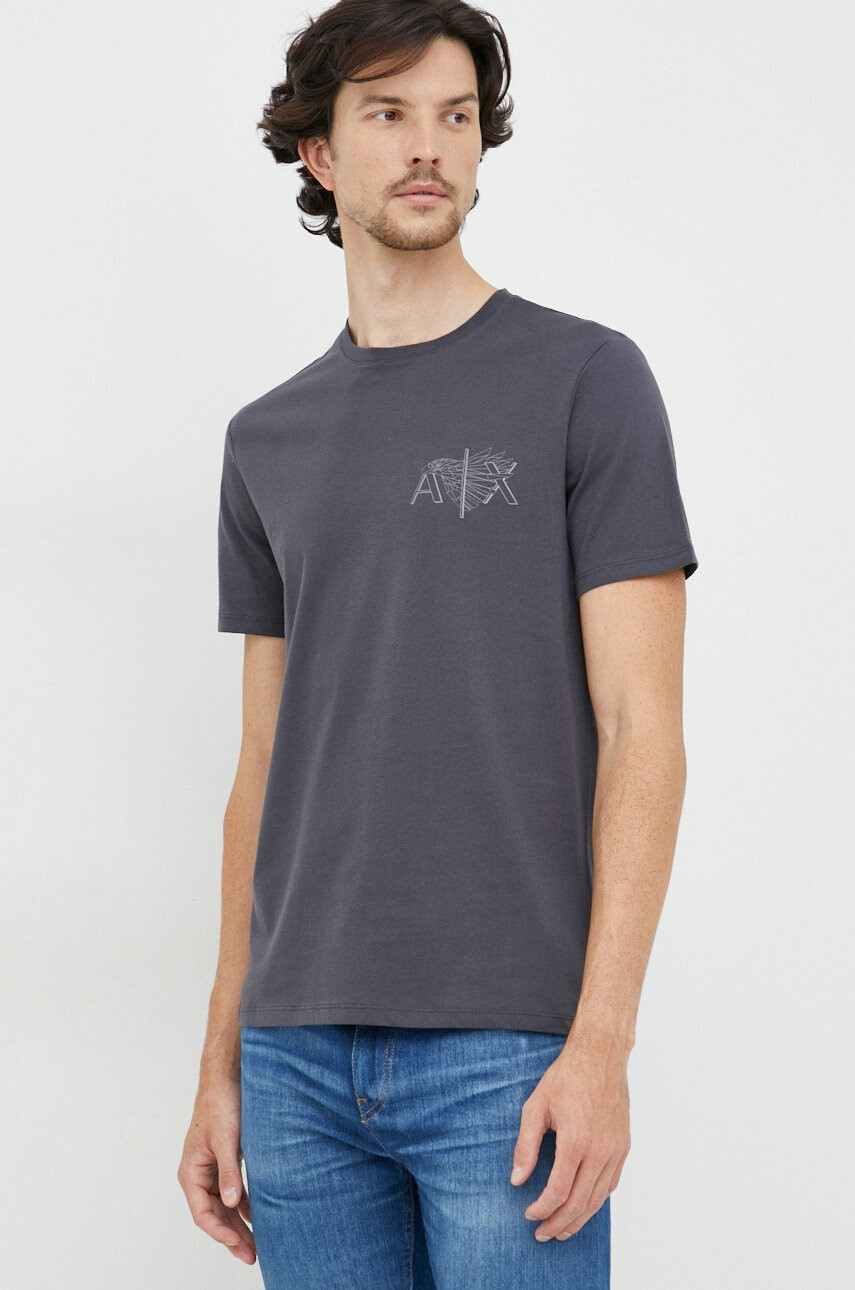 Armani Exchange Памучна тениска - Pepit.bg