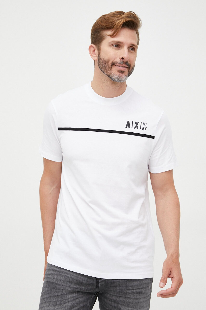 Armani Exchange Памучна тениска - Pepit.bg