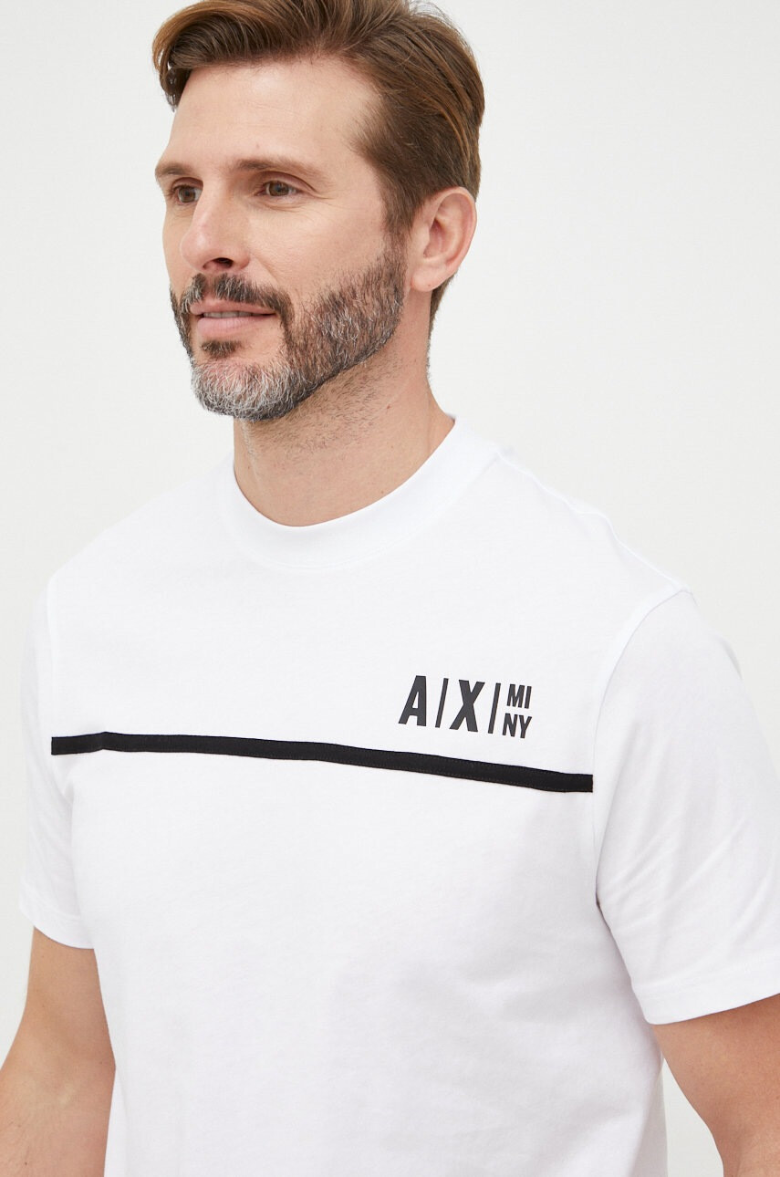 Armani Exchange Памучна тениска - Pepit.bg