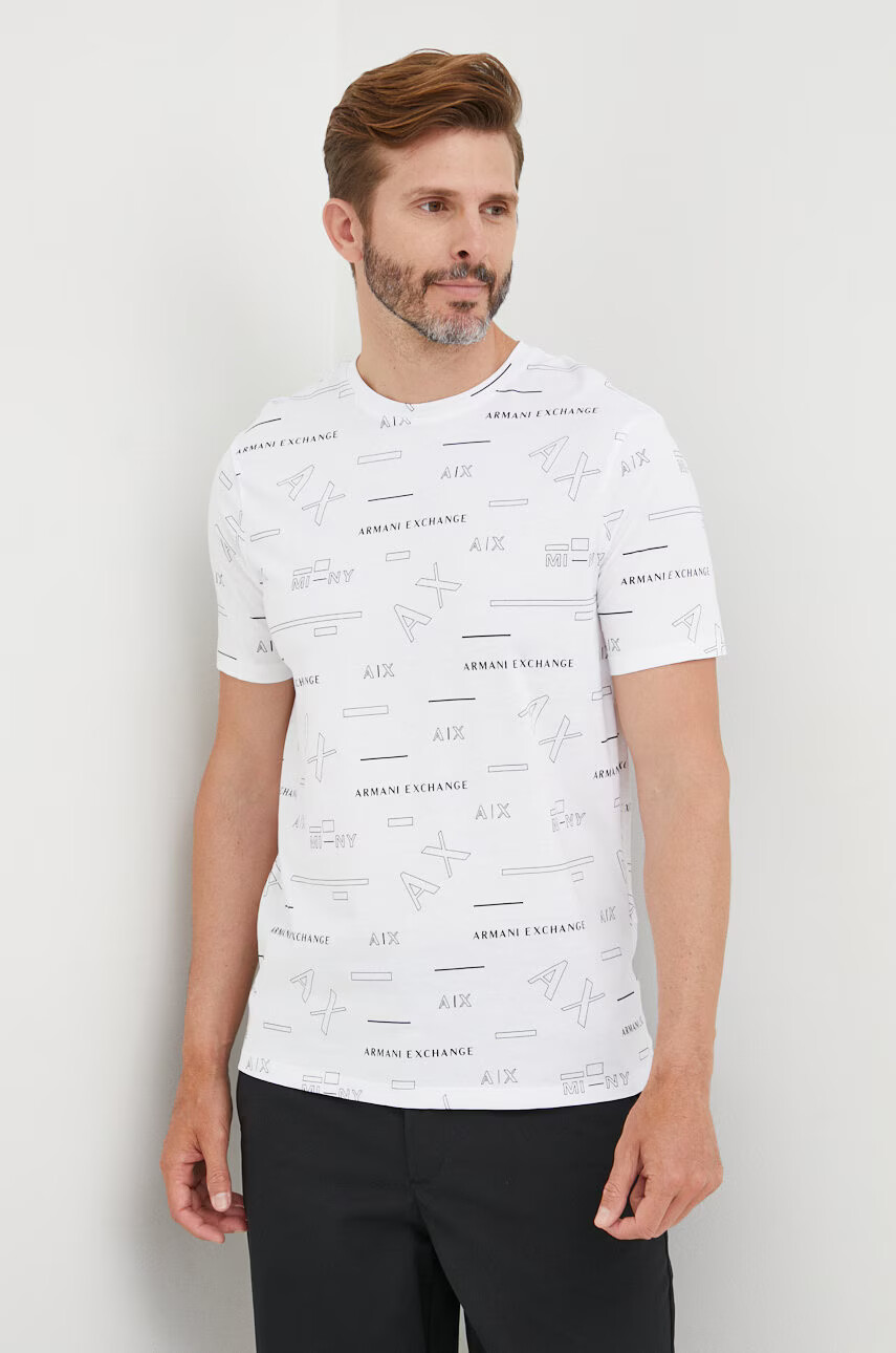 Armani Exchange Памучна тениска - Pepit.bg